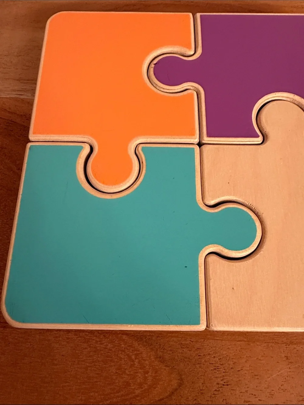 Lovevery chunky Color Block jigsaw Puzzle companion kit 22 months